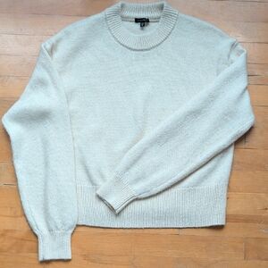 Dynamite Cream Crewneck Sweater